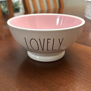 Rae Dunn Lovely Pink Bowl